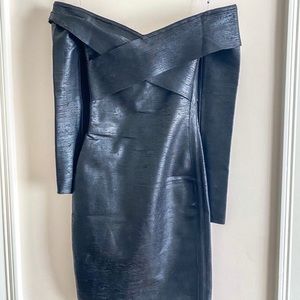 House of CB black bandage dress